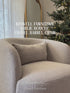 Ashlie Bouclé Swivel Barrel Chair